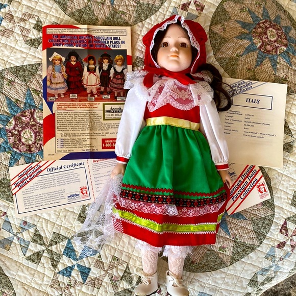 Toys Heritage Mint Ellis Island American Dreams Dolls Collection Anna